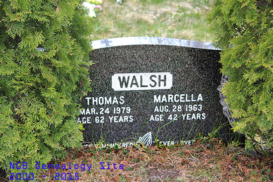 Thomas & Marcella Walsh