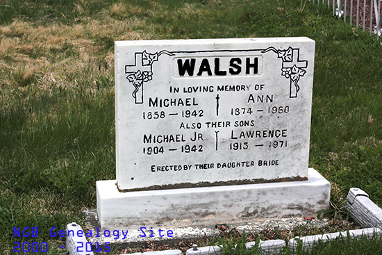 Michael, Ann, Michael Jr & Lawrence Walsh