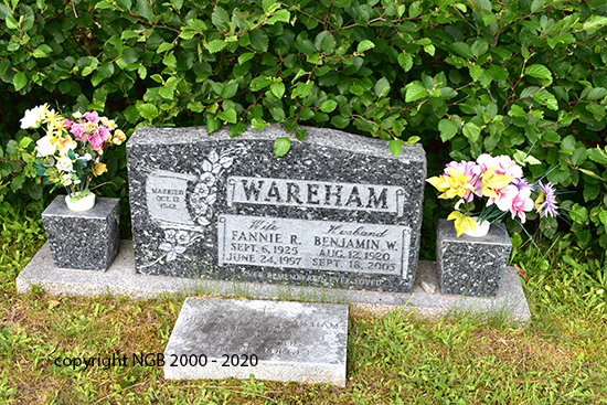Fannie R. & Bemjamin W. Wareham 
