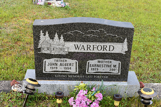 John Albert & Ernestine M. Warford