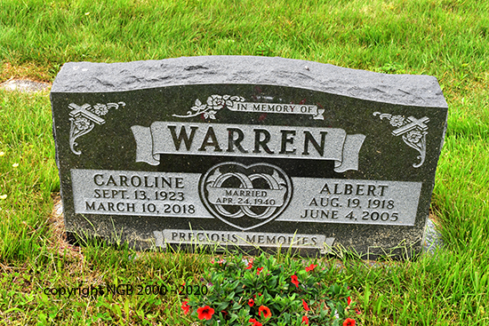 Albert & Caroline Warren