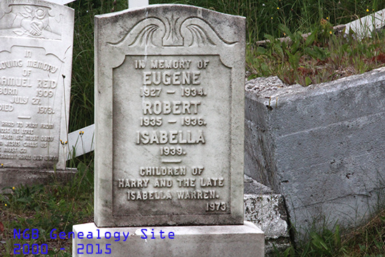 Eugene, Robert & Isabella Warren