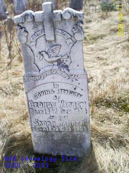 George & Sarah WArren