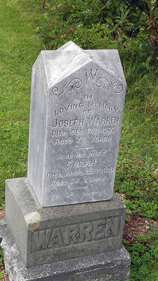 Sarah & Joseph Warren
