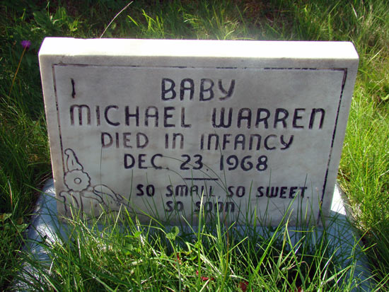 Baby Michael Warren