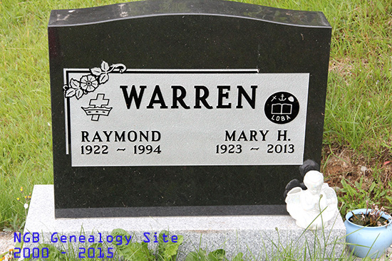 Raymond & Mary H. Warren