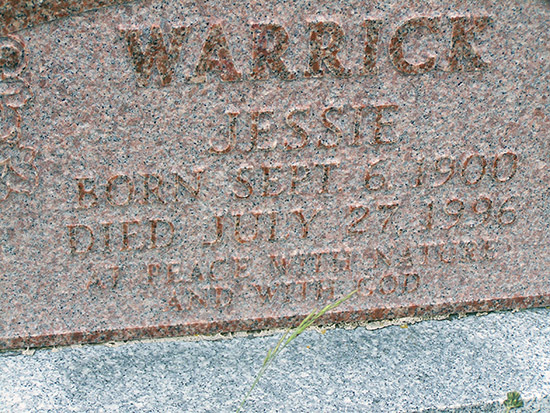 Jessie Warrick