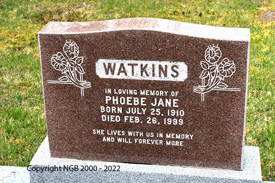 Phoebe Jane Watkins