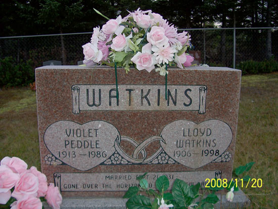 Violet and Lloyd Watkins