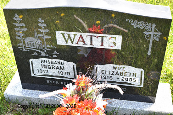 Ingram & Elizabeth
Watts