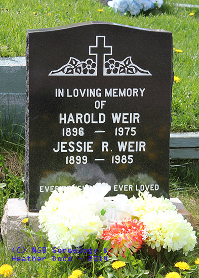 Harold & Jesie R. Weir