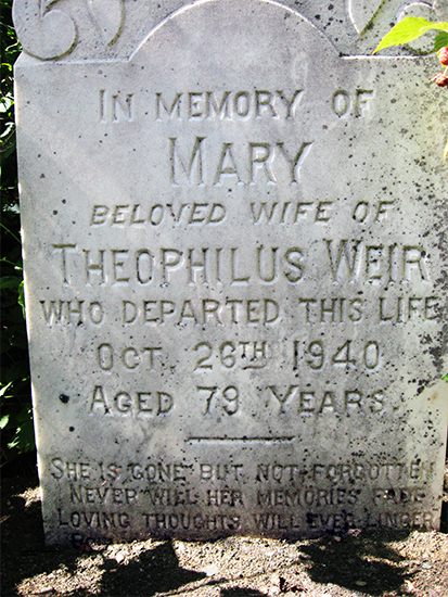 Mary Weir