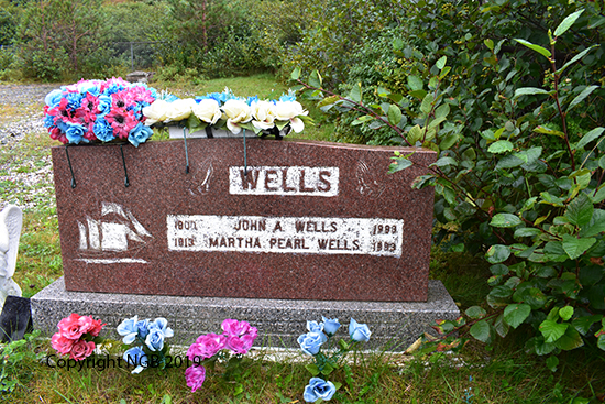 John A. & Martha Pearl Wells