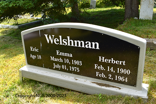 Herbert & Emma Welshman