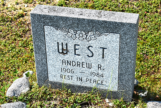 Andrew R, West