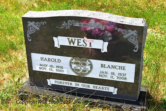 Harold & Blanche West