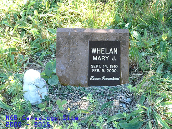 Mary J, Whelan