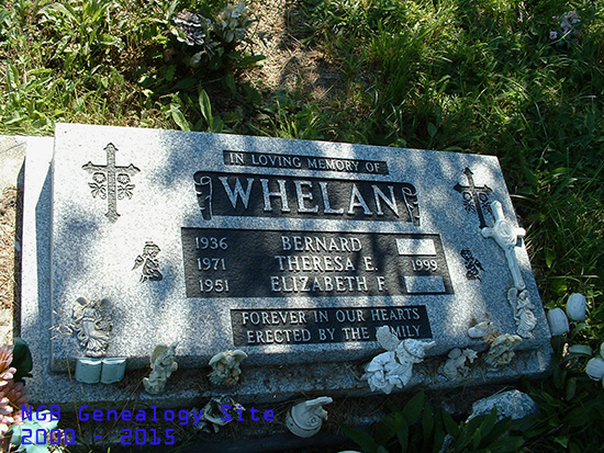 Bernard, Theresa E. & Elizabeth F. Whelan