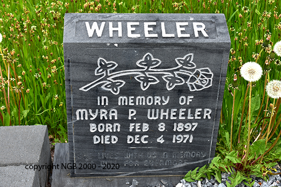 Myra P. Wheeler
