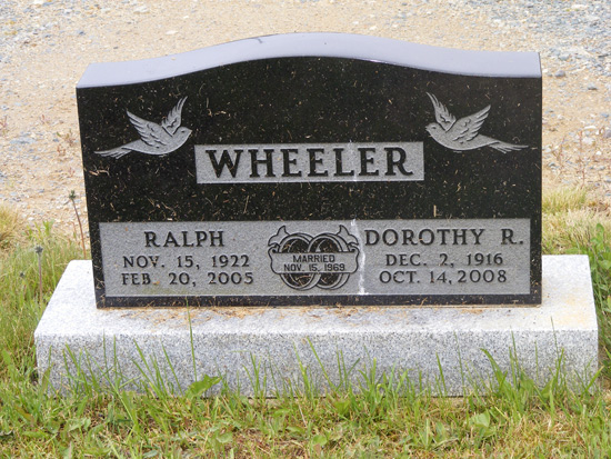 Ralph and Dorothy R. Wheeler