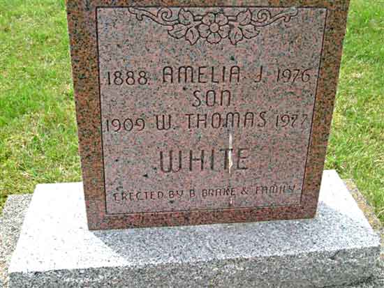 Amelia and Thomas White