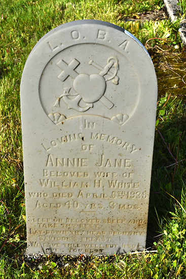 Annie Jane White