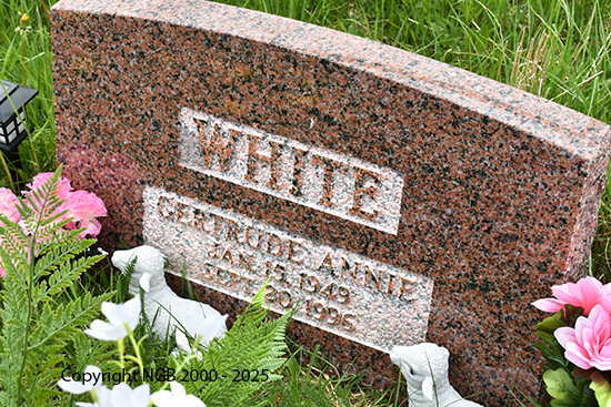 Gertrude Annie White