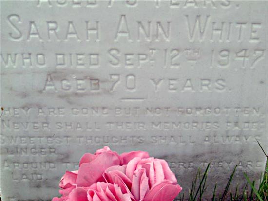 James and Sarah Ann White