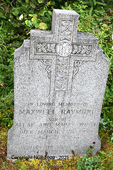 Maxwell Raymond White
