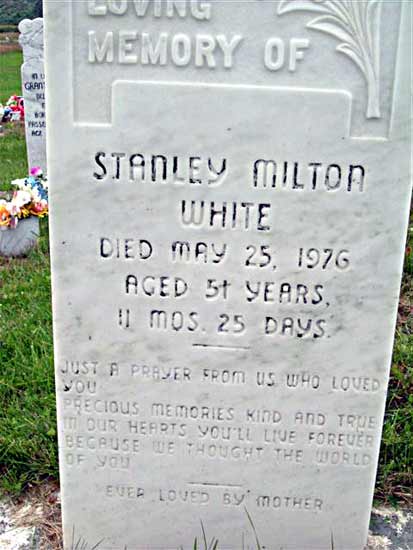 Stanley Milton White