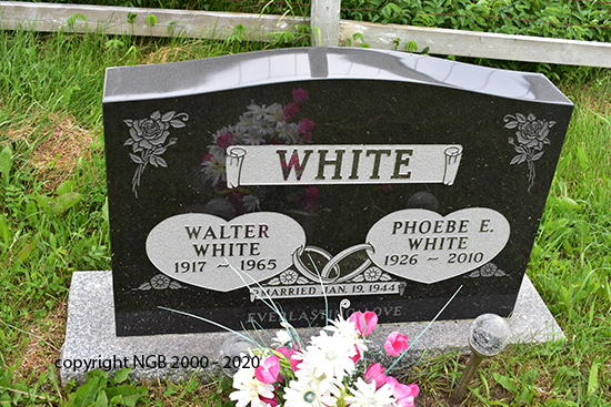 Walter & Phoebe e. White