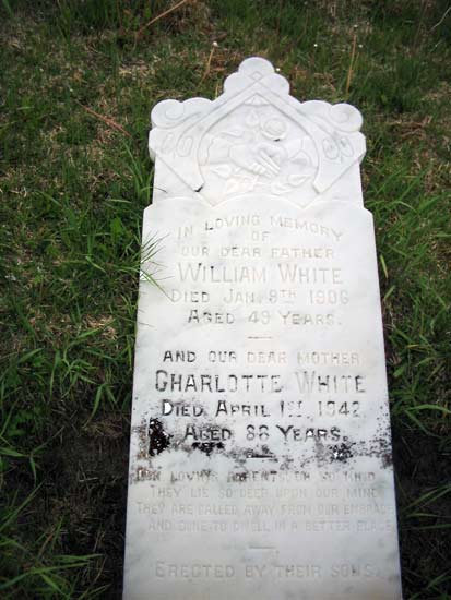 William and Charlotte WHITE