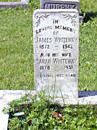 James and Sarah WHITEWAY