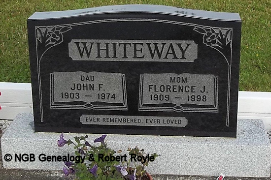 John F. & Florence J. Whiteway