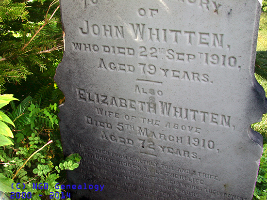 John & Elizabeth Whitten