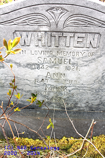 Samuel, Ann, Mark & Mary Whitten