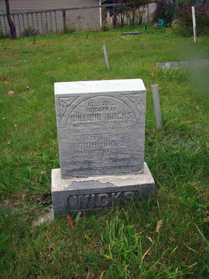 William and Nina Wicks