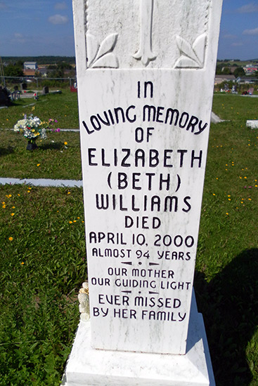 elizabeth (Beth) Williams