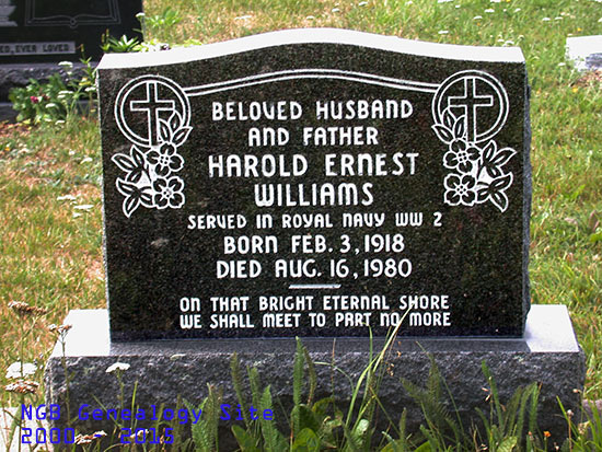 Harold Ernest Williams