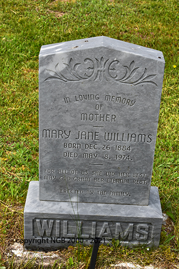 Mary Jane Williams