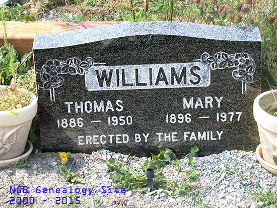 Thomas & Mary Williams