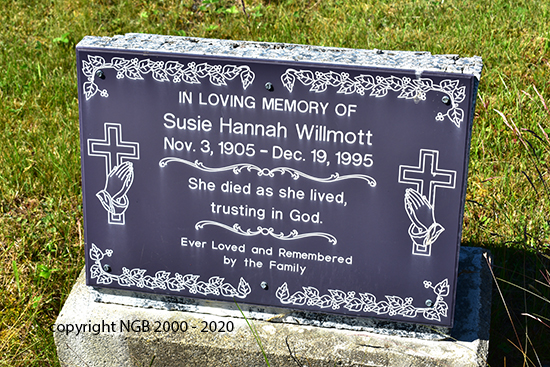 Susie Hannah Willmott