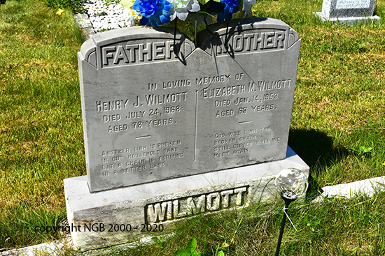 Henry J. & Elizabeth M. Wilmott