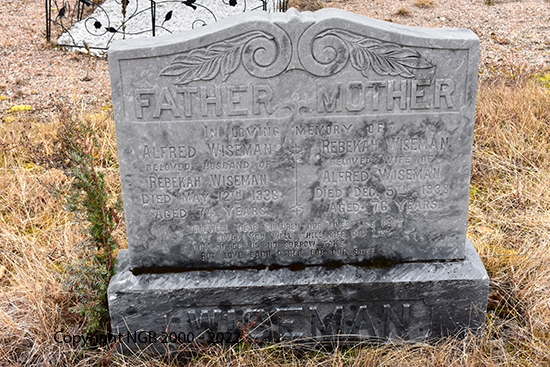 Alfred & Rebecca Wiseman