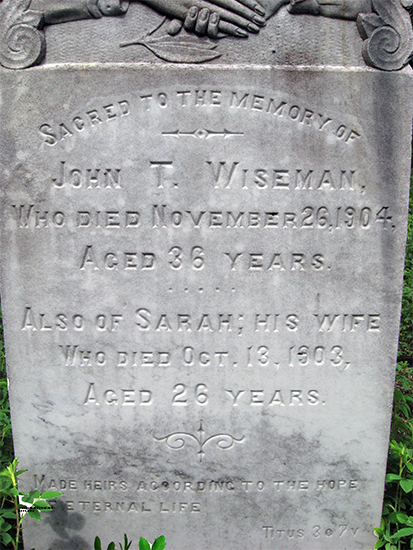 John & Sarah Wiseman