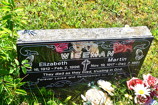 Martin &Elizabeth Wiseman