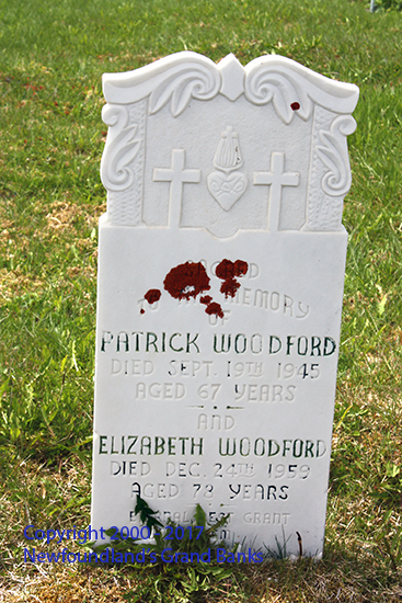 Patrick & Elizabeth Woodford