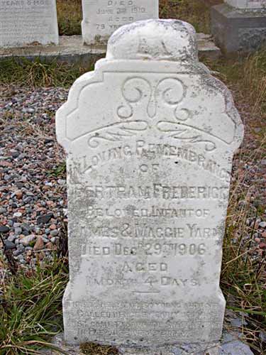 Bertram Frederick Yarn