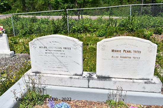 Allan Augustus & Minnie Pearl Yates