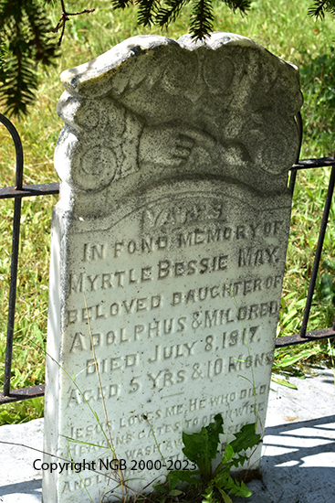 Myrtle Bessie May Yates